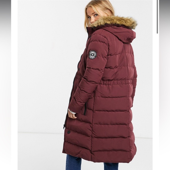 Brave Soul “Wizard” Long Padded Puffer Coat -Sz. M - Picture 3 of 7